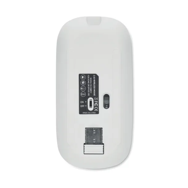 CURVY C Rechargeable wireless mouse White