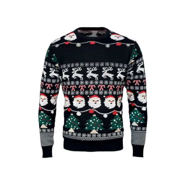 SHAMIS Christmas LED sweater S/M Black