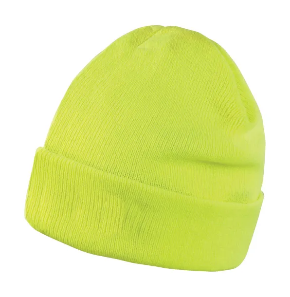  Lightweight Thinsulate Hat - Result Winter Essentials Flourescent Yellow