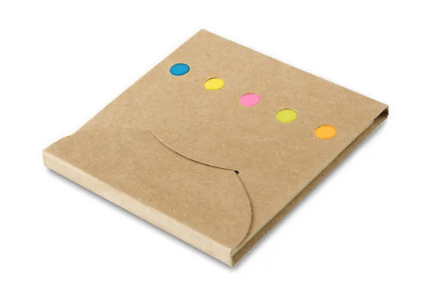 MIA samoljepljivi blokić sa stickerima naturalny