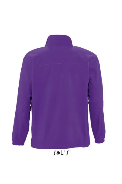  SOL'S NORTH MEN - ZIPPED FLEECE JACKET - SOL'S Dark purple