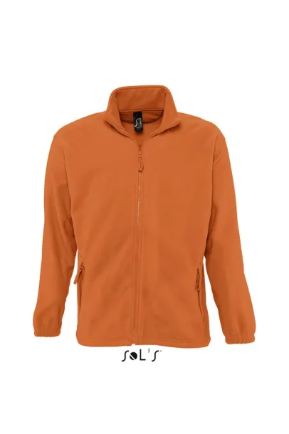  SOL'S NORTH MEN - ZIPPED FLEECE JACKET - SOL'S Orange