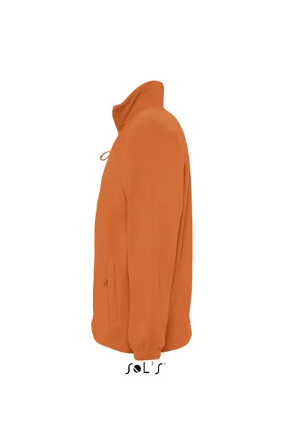  SOL'S NORTH MEN - ZIPPED FLEECE JACKET - SOL'S Orange