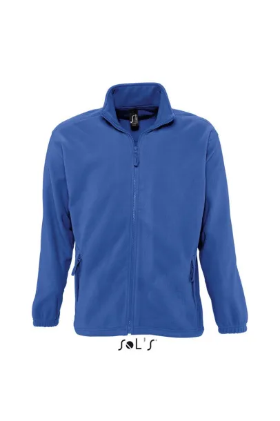  SOL'S NORTH MEN - ZIPPED FLEECE JACKET - SOL'S Royal blue