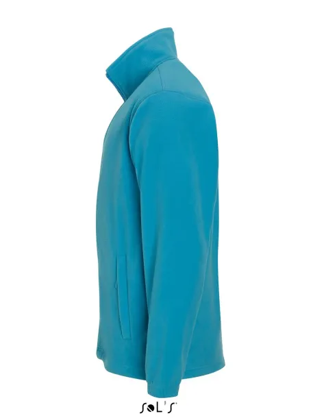  SOL'S NORTH MEN - ZIPPED FLEECE JACKET - SOL'S Aqua