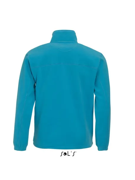  SOL'S NORTH MEN - ZIPPED FLEECE JACKET - SOL'S Aqua