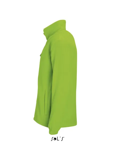  SOL'S NORTH MEN - ZIPPED FLEECE JACKET - SOL'S Lime