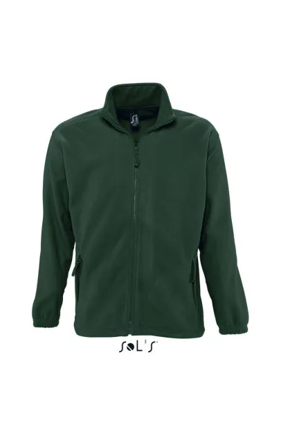  Flis jakna s patentom, 300 g/m2 - SOL'S Fir Green