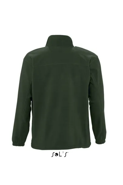 Flis jakna s patentom, 300 g/m2 - SOL'S Fir Green