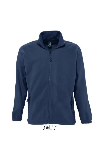  SOL'S NORTH MEN - ZIPPED FLEECE JACKET - SOL'S Navy