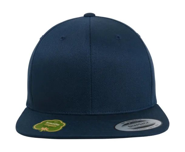  Organic Cotton Snapback - Flexfit Navy