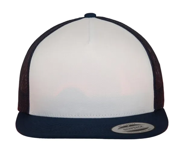  Classic Trucker Cap - Classics Navy Bijela