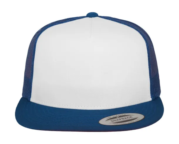  Classic Trucker Cap - Classics Royal Bijela