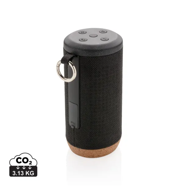  Baia 10W wireless speaker, wood - XD Xclusive Black 