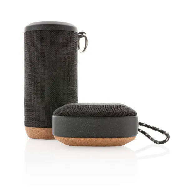  Baia 10W wireless speaker, wood - XD Xclusive Black 