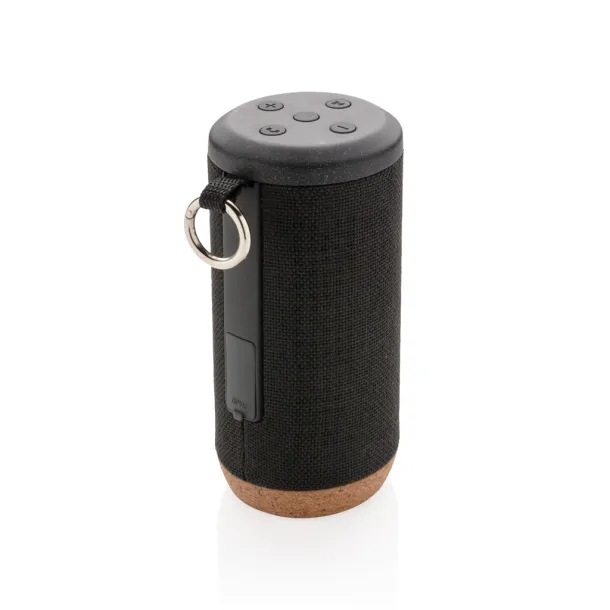  Baia 10W wireless speaker, wood - XD Xclusive Black 