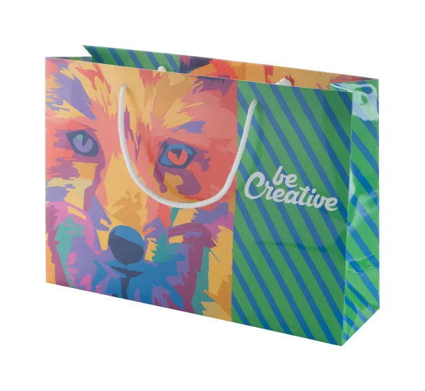 CreaShop H custom made paper shopping bag, horizontal Multicolour