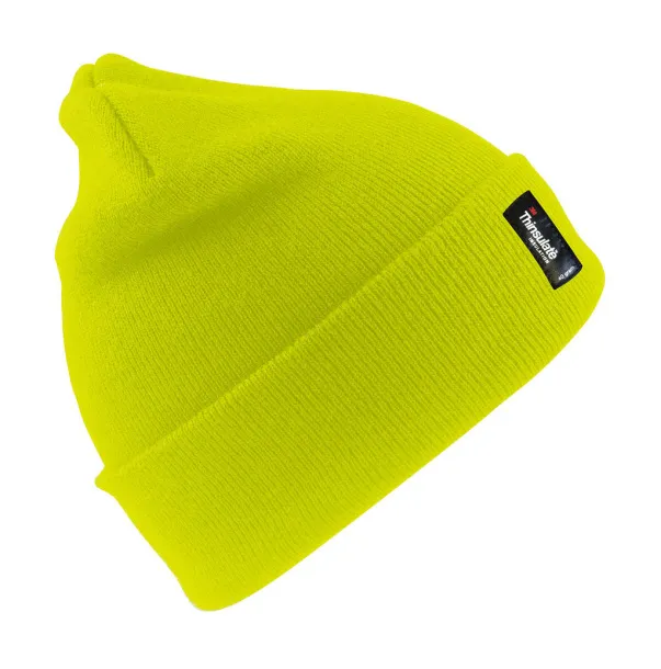  Heavyweight Thinsulate™ vunena ski kapa - Result Winter Essentials Fluorescent Yellow