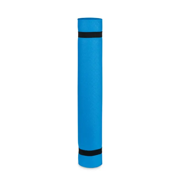 YOGI Yoga mat EVA 4,0 mm with pouch Blue