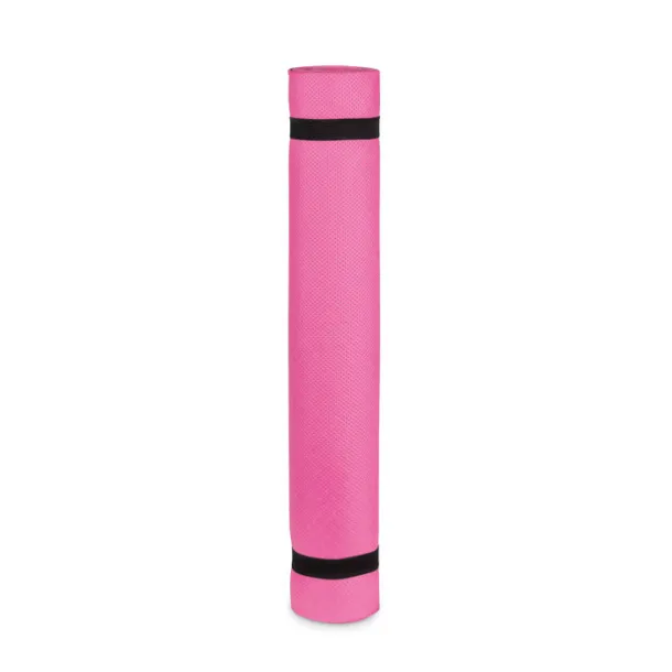 YOGI Yoga mat EVA 4,0 mm with pouch baby pink