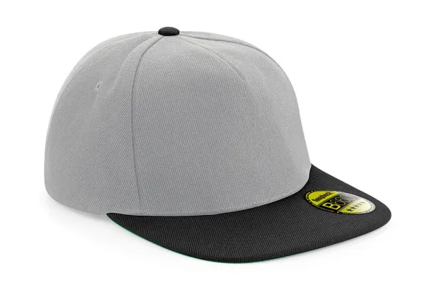  Original Flat Peak Snapback - Beechfield Siva Black