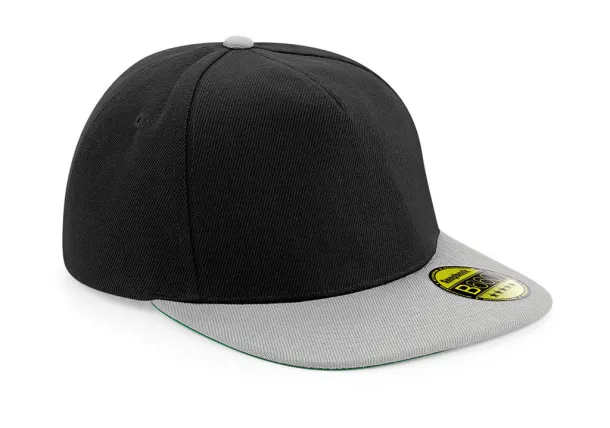  Original Flat Peak Snapback - Beechfield Black Siva