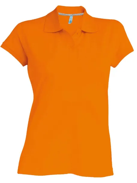  LADIES' SHORT-SLEEVED POLO SHIRT - Kariban Orange