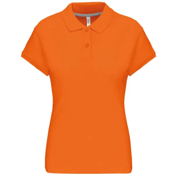  LADIES' SHORT-SLEEVED POLO SHIRT - Kariban Orange