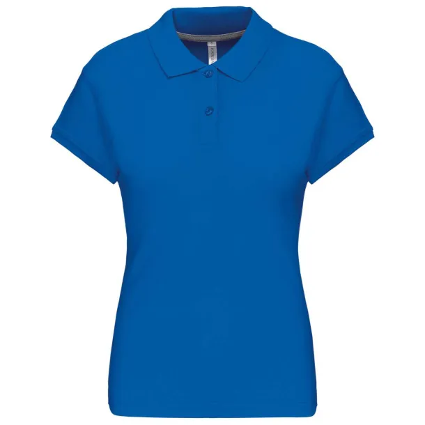  LADIES' SHORT-SLEEVED POLO SHIRT - Kariban Light Royal Blue