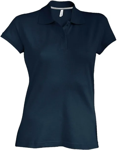  LADIES' SHORT-SLEEVED POLO SHIRT - Kariban Tamno siva