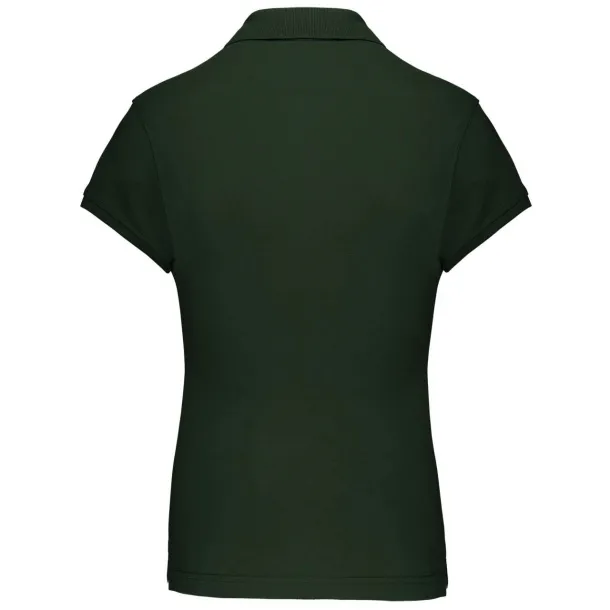  LADIES' SHORT-SLEEVED POLO SHIRT - Kariban Šumski zelena