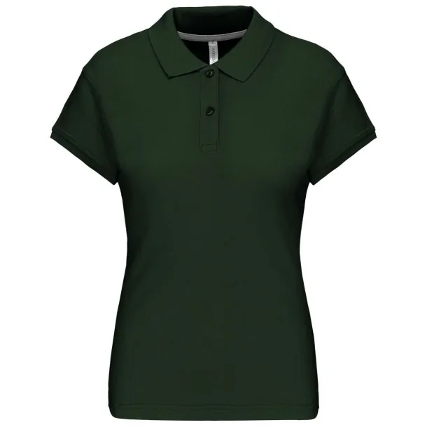  LADIES' SHORT-SLEEVED POLO SHIRT - Kariban Šumski zelena