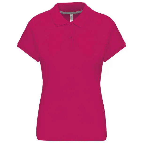  Ženska polo majica kratkih rukava, 220 g/m2 - Kariban Fuchsia