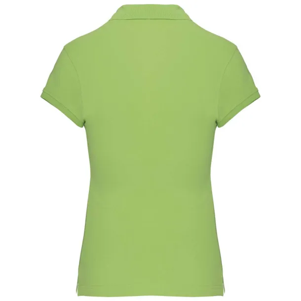  LADIES' SHORT-SLEEVED POLO SHIRT - Kariban Lime