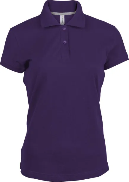  Ženska polo majica kratkih rukava, 220 g/m2 - Kariban Ljubičasta