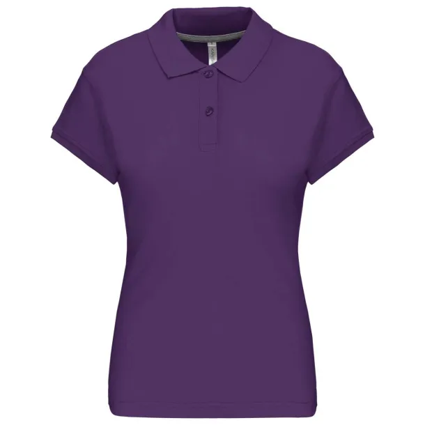  LADIES' SHORT-SLEEVED POLO SHIRT - Kariban Ljubičasta