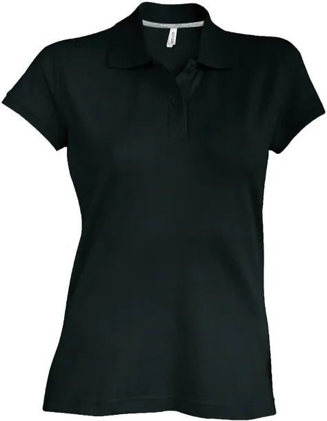  LADIES' SHORT-SLEEVED POLO SHIRT - Kariban Black