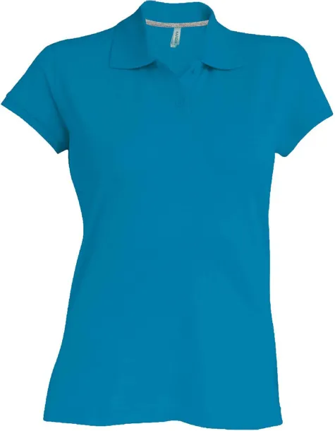  LADIES' SHORT-SLEEVED POLO SHIRT - Kariban Tropical Blue