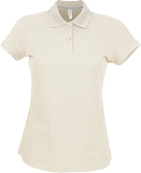  LADIES' SHORT-SLEEVED POLO SHIRT - Kariban Pjesak smeđa