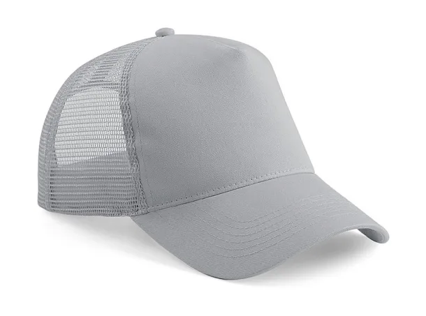  Snapback šilterica - 5 panela - Beechfield Light Grey Light Grey