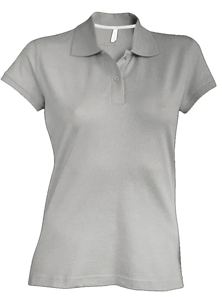  LADIES' SHORT-SLEEVED POLO SHIRT - Kariban Oxford Grey