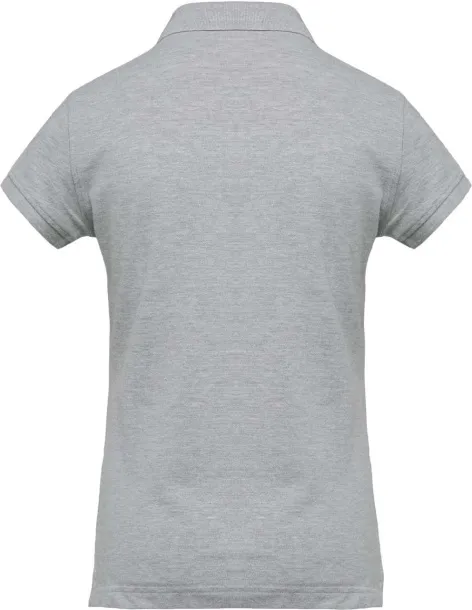  LADIES' SHORT-SLEEVED POLO SHIRT - Kariban Oxford Grey