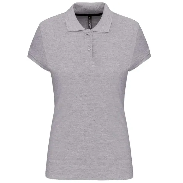  Ženska polo majica kratkih rukava, 220 g/m2 - Kariban Oxford Grey