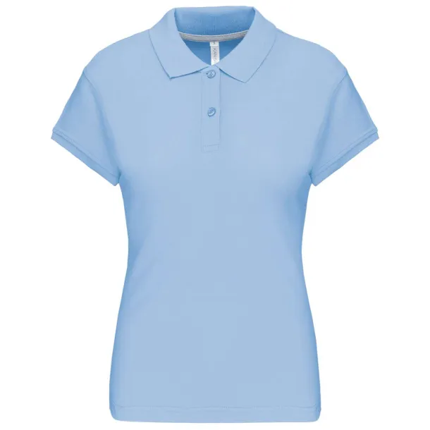  LADIES' SHORT-SLEEVED POLO SHIRT - Kariban Sky blue