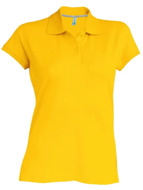  LADIES' SHORT-SLEEVED POLO SHIRT - Kariban Yellow