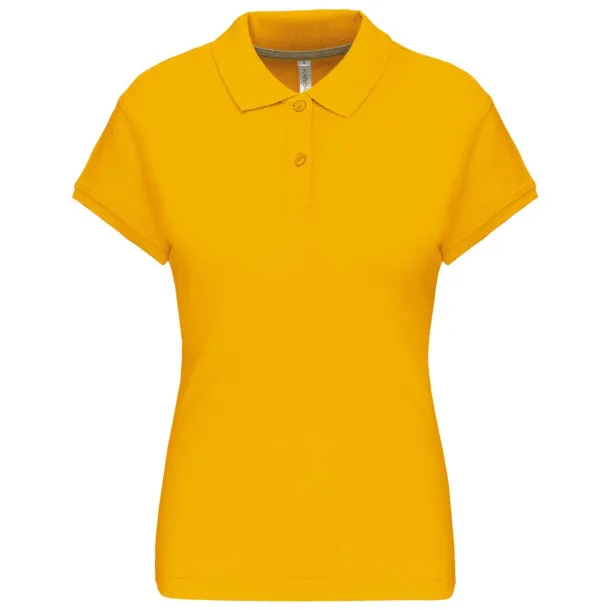  LADIES' SHORT-SLEEVED POLO SHIRT - Kariban Yellow