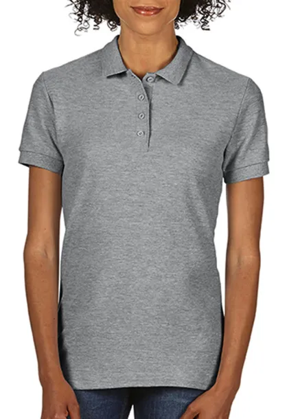  Softstyle® dvostruki pique ženska polo majica, 177 g/m² - Gildan Sport Grey