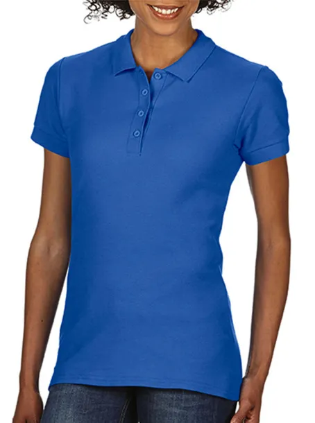  Softstyle® Ladies Double Pique Polo - Gildan Royal