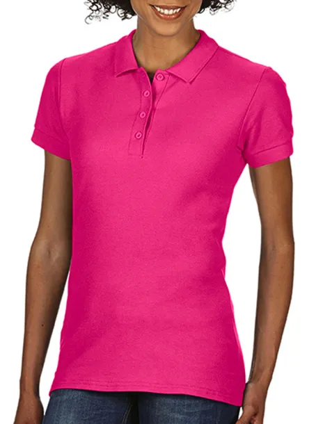  Softstyle® Ladies Double Pique Polo - Gildan Heliconia