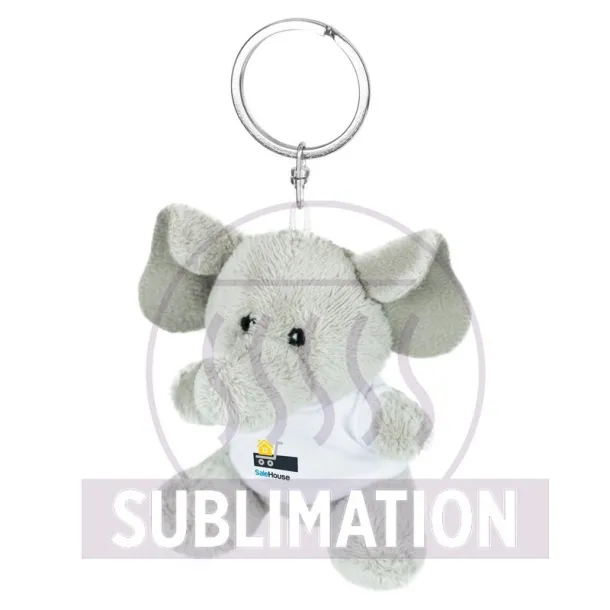 Hugo Plush elephant, keyring A69F99